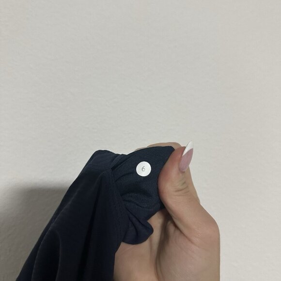 Lululemon In Flux Cropped High‎ Waist Jogger Pant Navy Blue Womens Size 4 - Picture 5 of 6